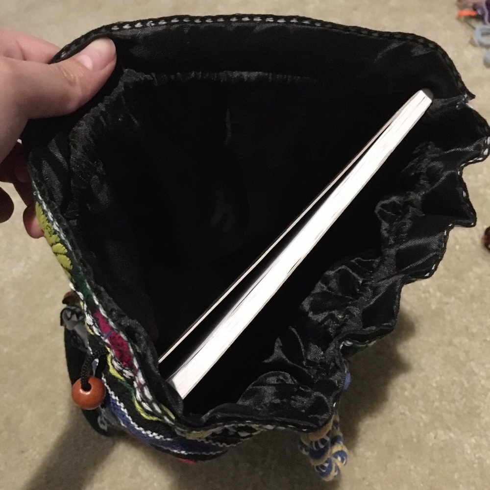 Knit Drawstring Mini Backpack - image 4